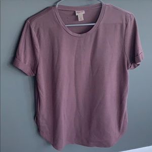 Mauve dressy t-shirt